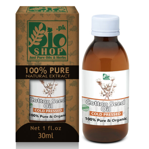 Cotton Seed Oil by 100% Pure & Organic