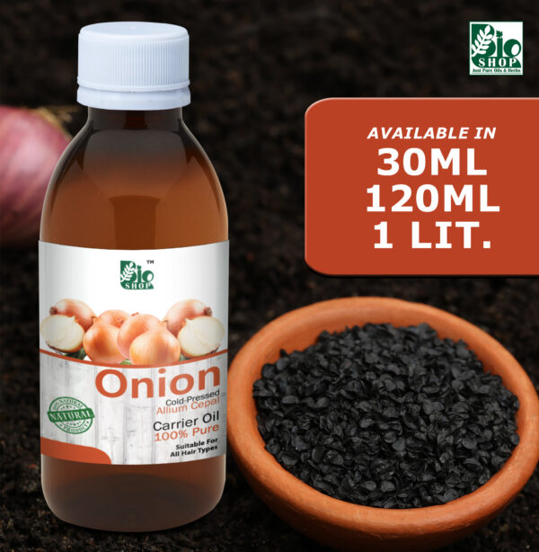 Onion Seed Oil Cold Pressed by Bio Shop
